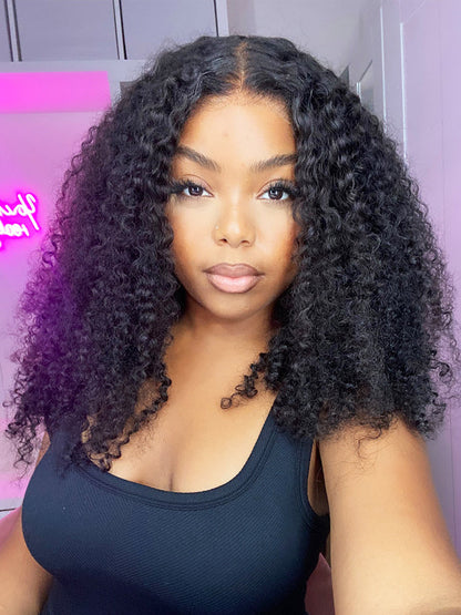 CurledByMe Wear & Go Kinky Curly Wig