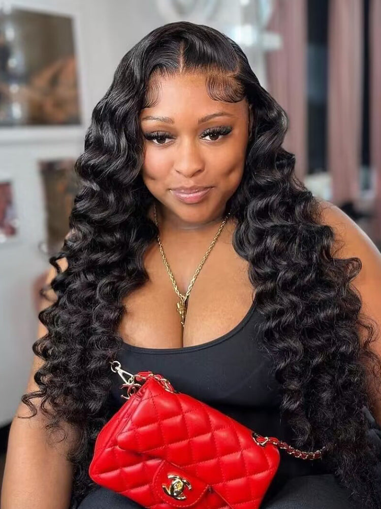 CurledByMe Wear & Go Loose Deep Wave Wig