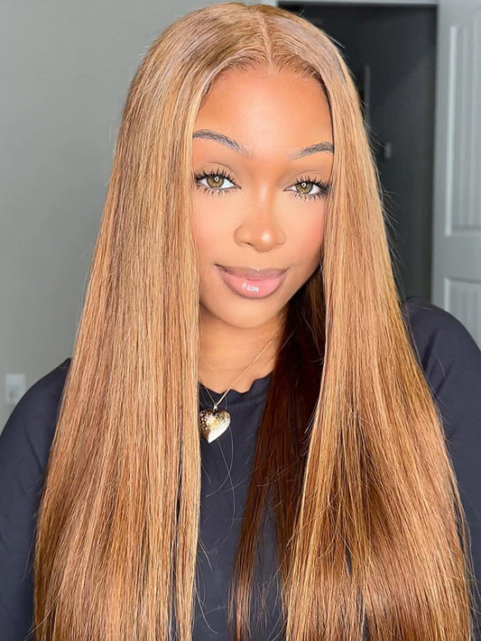 CurledByMe Wear & Go Ombre Straight Wig