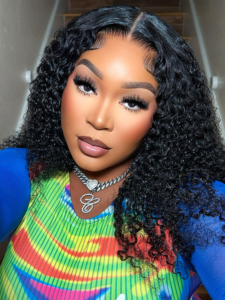 CurledByMe Wear & Go Kinky Curly Wig