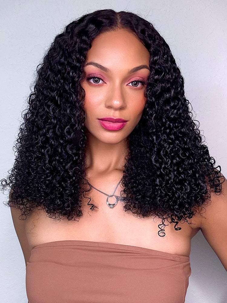 CurledByMe Wear & Go Kinky Curly Wig