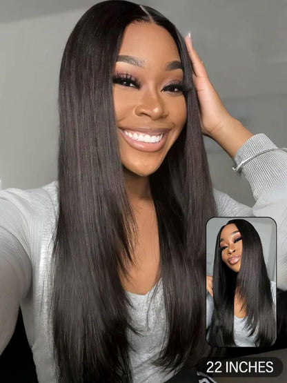 CurledByMe Wear & Go Straight HD Lace Wig