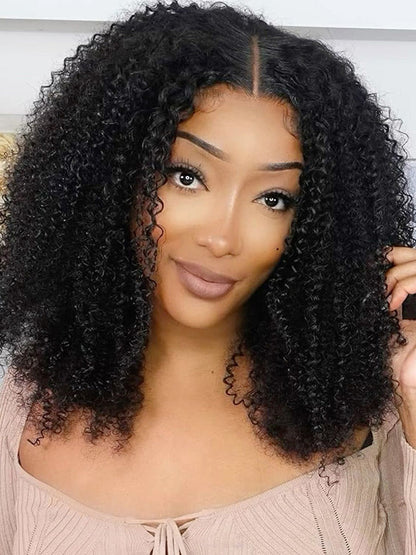 CurledByMe Wear & Go Afro Kinky Curly Wig