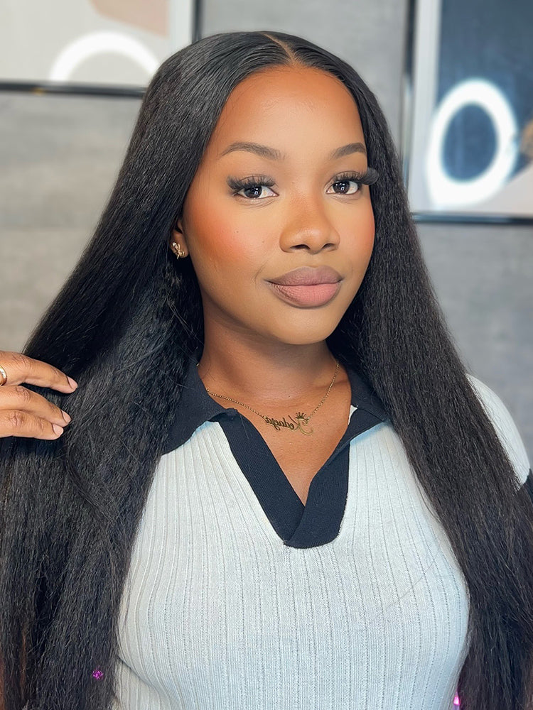 CurledByMe Wear & Go Yaki Straight Wig