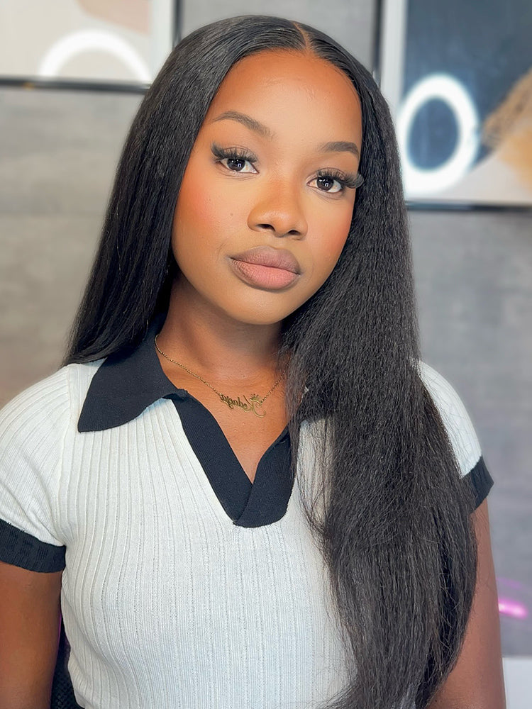 CurledByMe Wear & Go Yaki Straight Wig