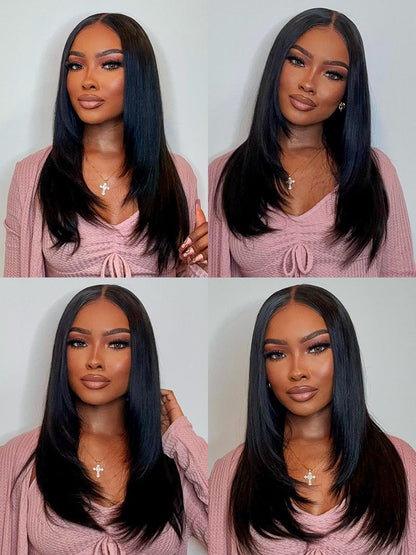 CurledByMe Wear & Go Straight HD Lace Wig