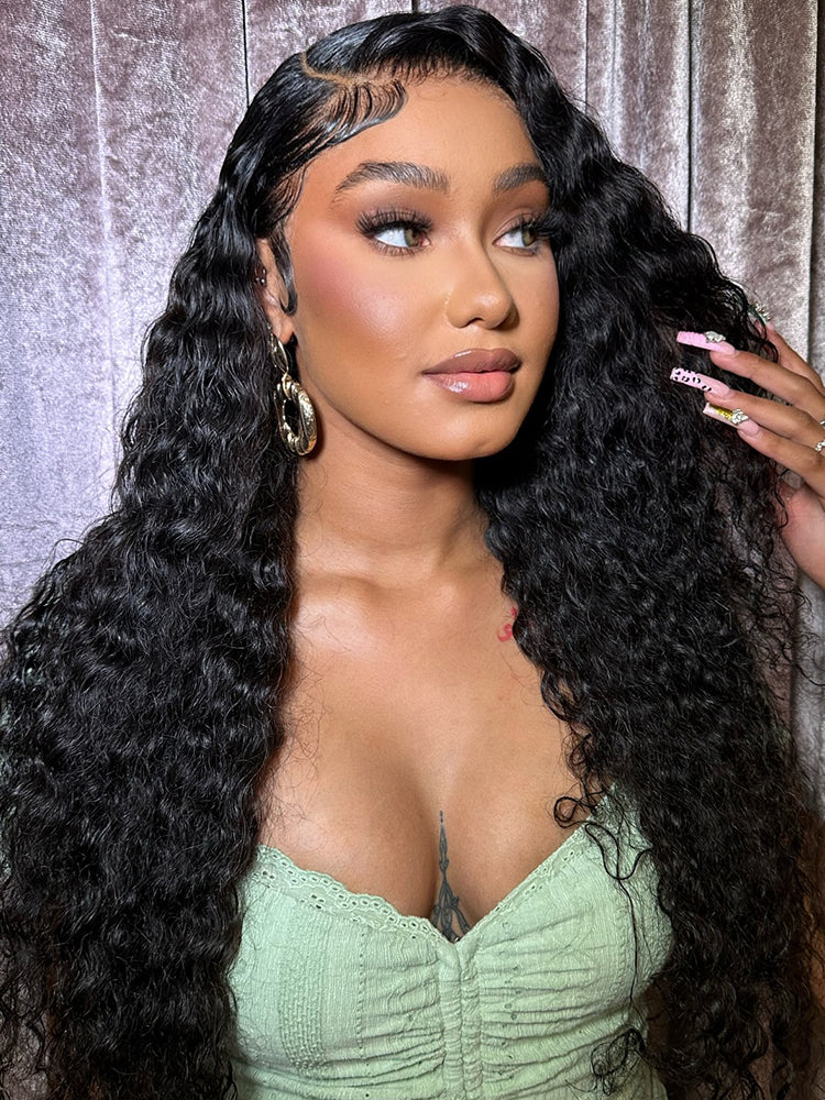 CurledByMe Wear & Go Water Wave Wig